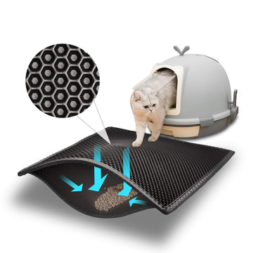 Double Layer Pet Litter Mat