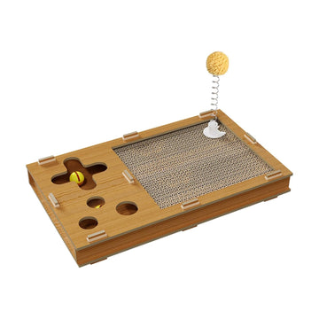 Cat Scratching Board With Toy