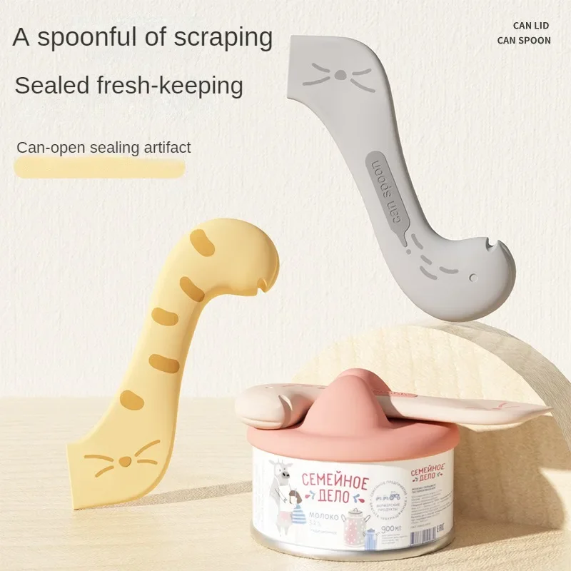 Multifunctional Silicone Spoon & Can Opener Set