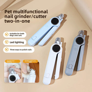 2-in-1 Nail Clippers & Grinder
